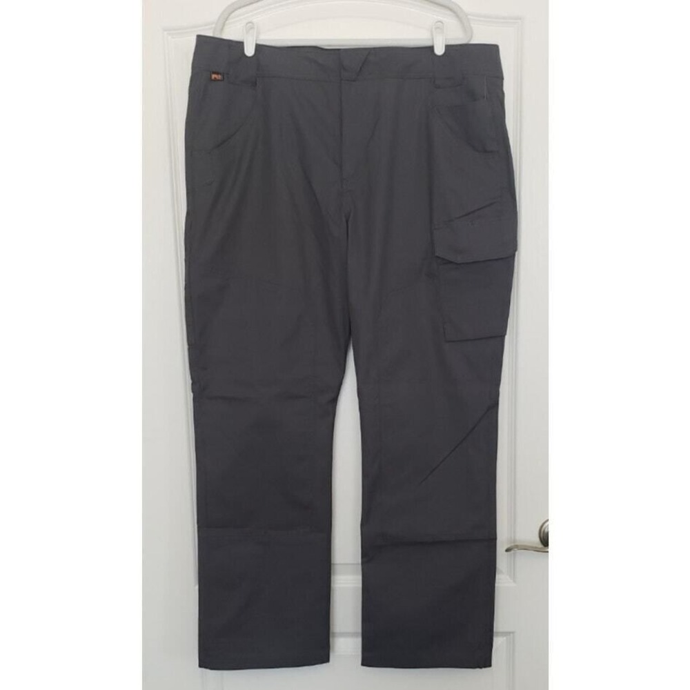 Timberland PRO Mens Athletic Fit Cargo Pants Dark Gray‎ W42 L32 Work Utility